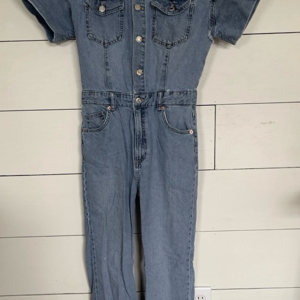 Zara Light Blue Denim Jacket